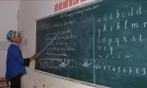 Ban hành thông tư quy định về đánh giá học viên học chương trình xóa mù chữ