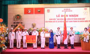 Công tác cảnh vệ có vị trí, vai trò đặc biệt quan trọng trong sự nghiệp bảo vệ an ninh quốc gia