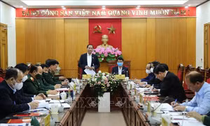 Phó Chủ tịch Quốc hội Trần Quang Phương thăm, làm việc tại tỉnh Lào Cai