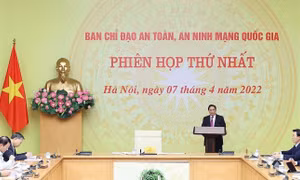 Thủ tướng Phạm Minh Chính chủ trì phiên họp thứ nhất Ban Chỉ đạo an toàn, an ninh mạng quốc gia