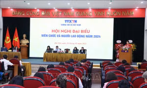 Hội nghị đại biểu viên chức và người lao động TTXVN năm 2024