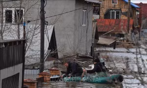 Nga tiến hành hoạt động sơ tán mới tại Siberia do lũ lụt