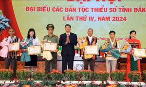 250 đại biểu tham dự Đại hội đại biểu các dân tộc thiểu số tỉnh Đắk Nông