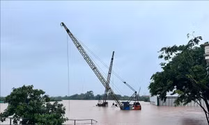 Bắc Ninh phát lệnh báo động số I trên sông Cầu