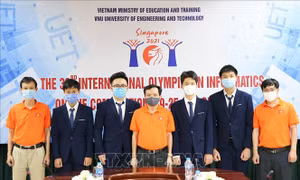 Bốn thí sinh Việt Nam dự Olympic Tin học quốc tế năm 2021 đều giành huy chương Bạc
