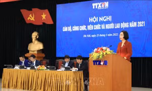 Hội nghị cán bộ, công chức, viên chức và người lao động TTXVN năm 2021