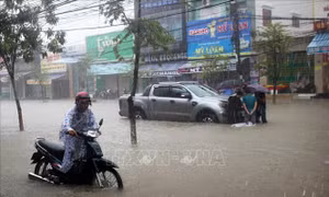 Quảng Nam: Mưa lớn tiếp tục diễn ra trên diện rộng