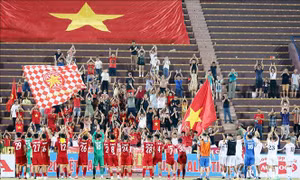 Vòng loại VCK U20 châu Á 2023: Việt Nam thắng đậm Hong Kong 