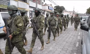 Ecuador gia hạn tình trạng khẩn cấp do bạo lực leo thang
