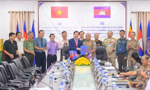 Đội K93 An Giang quy tập 81 hài cốt liệt sĩ tại Kampong Speu (Campuchia)