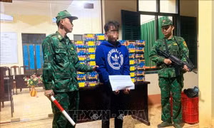 Bắt giữ các đối tượng vi phạm pháp luật tại khu vực biên giới