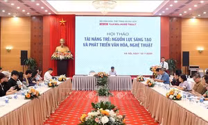Đề xuất giải pháp phát huy tài năng trẻ lĩnh vực văn hóa, nghệ thuật