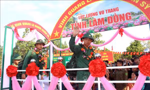 Đóng góp sức trẻ vào sự nghiệp xây dựng nền quốc phòng toàn dân vững mạnh