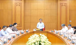 Thường trực Ban Bí thư họp với Văn phòng Trung ương Đảng về một số dự án trọng điểm