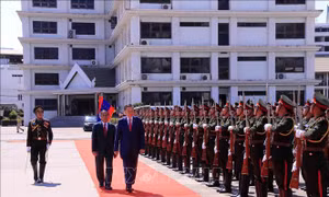Hoạt động của Bộ trưởng Bộ Công an Tô Lâm tại Lào