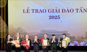 Giải thưởng Đào Tấn năm 2025 vinh danh 14 tập thể, cá nhân