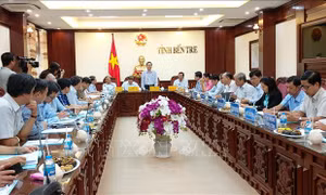 Bến Tre cần quy hoạch ứng phó xâm nhập mặn có tầm nhìn đến 50 năm sau