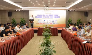 Diễn đàn 'Báo chí và doanh nghiệp đồng hành vì sự phát triển bền vững'