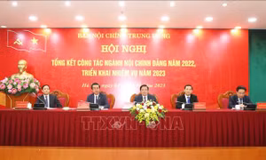 Ngành Nội chính Đảng triển khai nhiệm vụ năm 2023