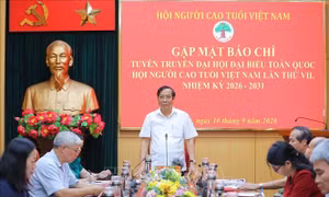 Ngày 15-16/9: Sẽ diễn ra Đại hội đại biểu toàn quốc Hội Người cao tuổi Việt Nam lần thứ VII 