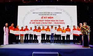 Nhiều hoạt động chung tay xoa dịu nỗi đau da cam