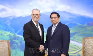 Thủ tướng Phạm Minh Chính tiếp đoàn Hội đồng Kinh doanh Hoa Kỳ-ASEAN 