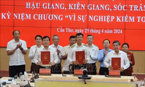 Kiểm toán Nhà nước tiếp tục phối hợp hiệu quả với các tỉnh, thành phố Nam sông Hậu
