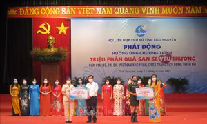 San sẻ yêu thương, thắp sáng ước mơ cho phụ nữ và trẻ em