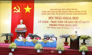 Chủ tịch nước chủ trì Hội thảo lý luận - thực tiễn về bảo vệ Tổ quốc trong tình hình mới