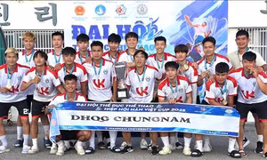 Sôi động Đại hội thể dục thể thao sinh viên Việt Nam tại Hàn Quốc