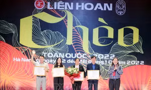 Bế mạc Liên hoan Chèo toàn quốc 2022