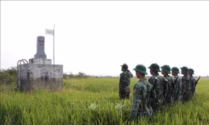  Đồn Biên phòng Long Khốt phát huy truyền thống anh hùng