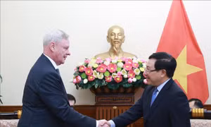 Phó Thủ tướng, Bộ trưởng Ngoại giao Phạm Bình Minh tiếp Thứ trưởng thứ nhất Bộ Ngoại giao Nga