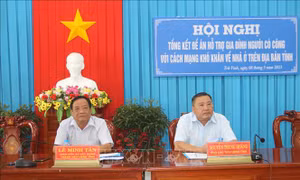 Trà Vinh: Trên 1.800 gia đình có công với cách mạng được hỗ trợ nhà ở