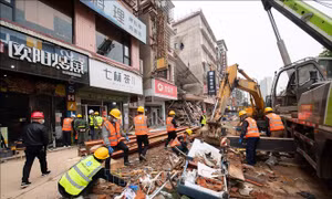 53 người bị thiệt mạng trong vụ sập nhà tại Hồ Nam, Trung Quốc