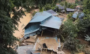Quân khu 2 điều động lực lượng tìm kiếm người mất tích do mưa lũ tại Điện Biên
