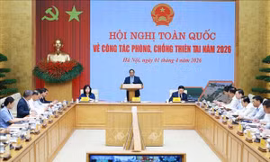 Thủ tướng chủ trì hội nghị toàn quốc về công tác phòng chống thiên tai