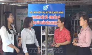 Kết nối tiêu thụ nông sản hữu cơ, giúp hội viên phụ nữ vượt khó