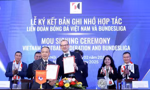 Mở rộng hợp tác với Bundesliga, nâng cao vị thế của môn bóng đá tại Việt Nam
