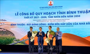 Công bố Quy hoạch tỉnh Bình Thuận thời kỳ 2021- 2030, tầm nhìn 2050