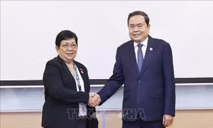 Chủ tịch Quốc hội Trần Thanh Mẫn gặp song phương các nhà lãnh đạo bên lề Đại hội đồng AIPA-46