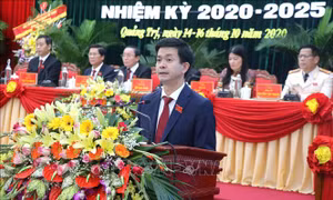 Đồng chí Lê Quang Tùng tái đắc cử Bí thư Tỉnh ủy Quảng Trị
