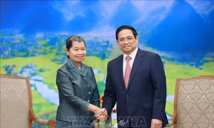 Thủ tướng Phạm Minh Chính tiếp Phó Thủ tướng Campuchia