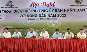 Lãnh đạo tỉnh An Giang đối thoại với nông dân