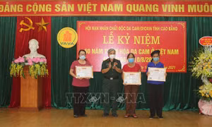 Cao Bằng chăm lo, hỗ trợ nạn nhân chất độc da cam vượt qua khó khăn