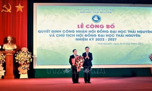 Hoàn thiện Hội đồng Đại học Thái Nguyên nhiệm kỳ 2022-2027