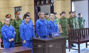 5 án tử hình, 1 án chung thân cho các đối tượng vận chuyển ma túy