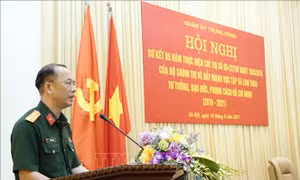 Cán bộ, chiến sĩ toàn quân đẩy mạnh học và làm theo gương Bác