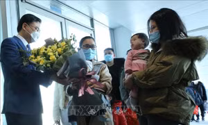 Người Việt trở về từ Ukraine: Xúc động, biết ơn khi được trở về quê hương