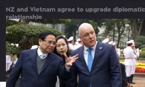Truyền thông New Zealand đưa đậm nét sự kiện Việt Nam - New Zealand nâng cấp quan hệ 